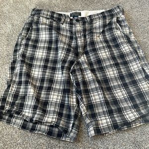 Men’s checkered Polo jeans company Ralph Lauren shorts